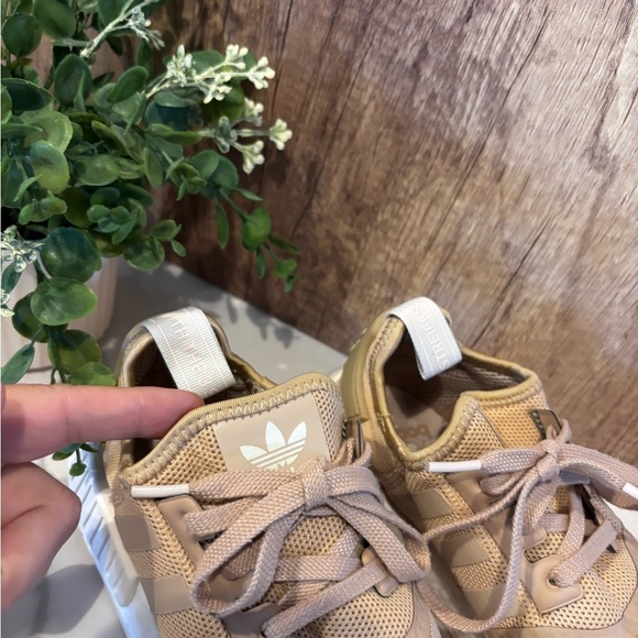 adidas Shoes - adidas Beige Athletic Shoes
